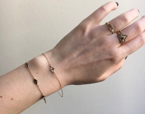 Double love bracelet