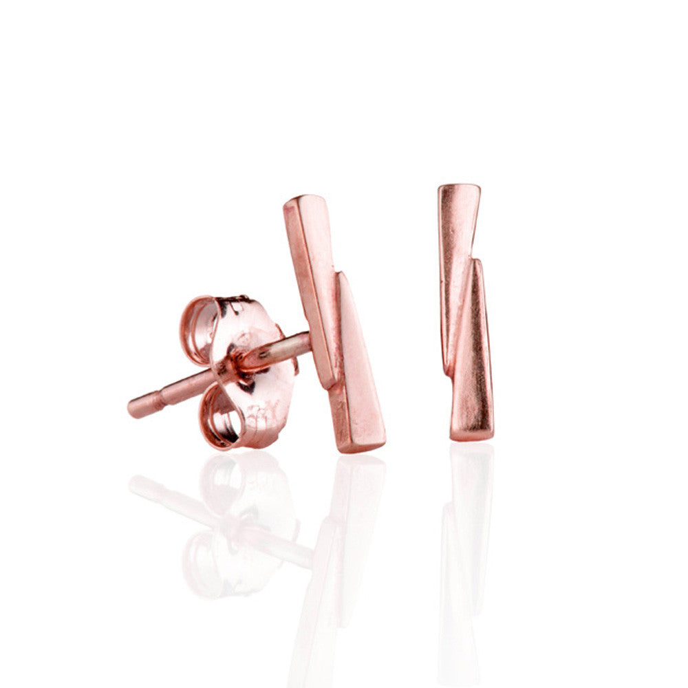 Rose gold razor bows