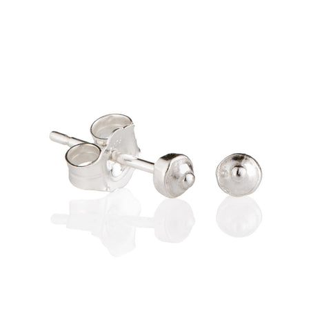 Sterling silver sea urchin nipple studs