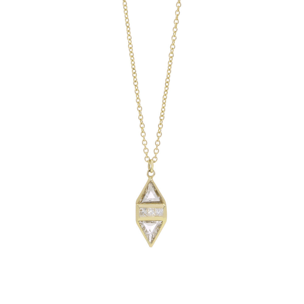 Split love necklace