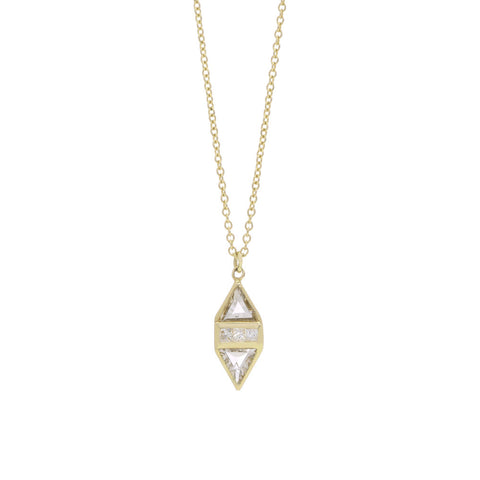 Split love necklace